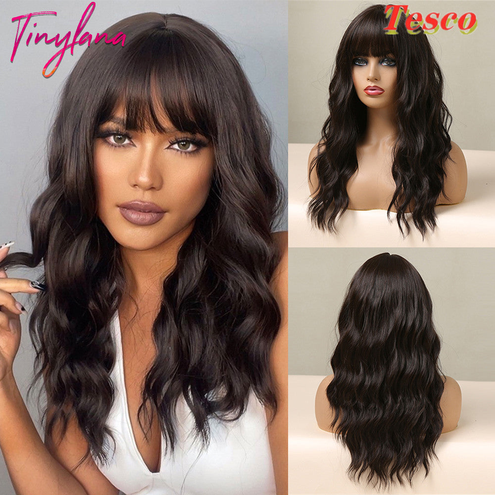 Natural Wavy Wig for Women | Long Full Wavy Hairstyle